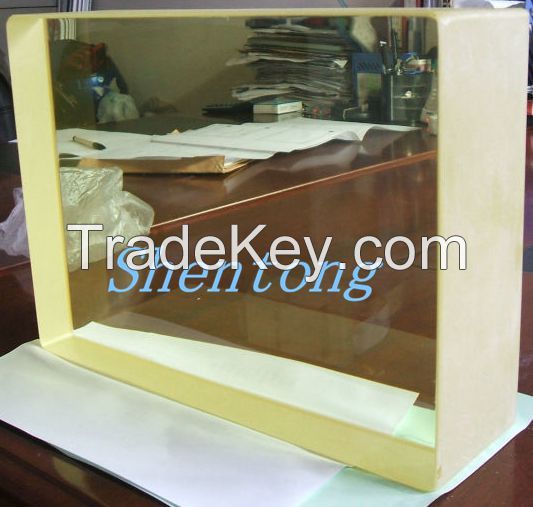 X-ray Radiation protective lead glass/ radiation shielding lead glass