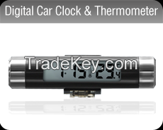 Digital Car Clock And Thermometer