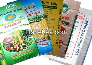 Vietnamese Yellow PP Woven bag export to KOREA