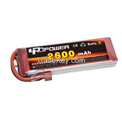 2600mAh 11.1V3S 25C Lipo Battery