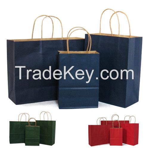 kraft paper gift cloth bag or shopping bag wholesale