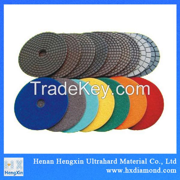 diamond polishing pad