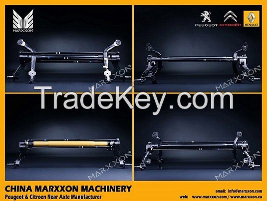 Peugeot 205 306 Citroen Elysee Xsara Zx Rear Axle Assembly 514844 514842 Hinterachse Essieux Arriere