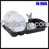 Kitchen Accessories Plate Holder with Plastic Tray