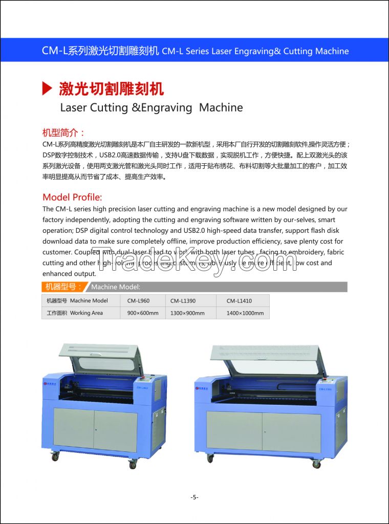 factory price wood  laser engraving machine  with 80w 1300*900mm working area