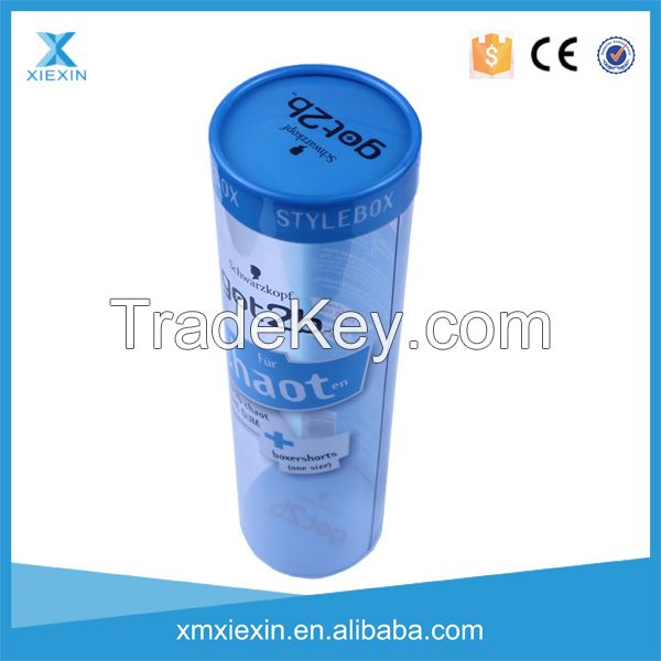plastic tube cylinder box