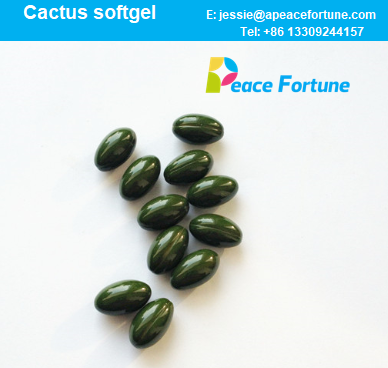 Cactus extracts Softgel ,GMP certified Nutrition Supplement