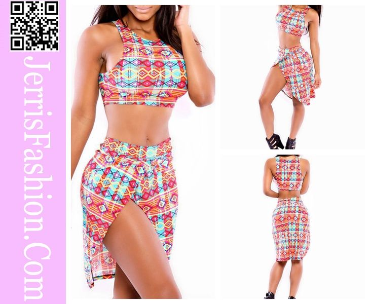 Fashion Sarong Summer Holiday 2 Piece Bandage dress Bikini Swim Sexy Dress