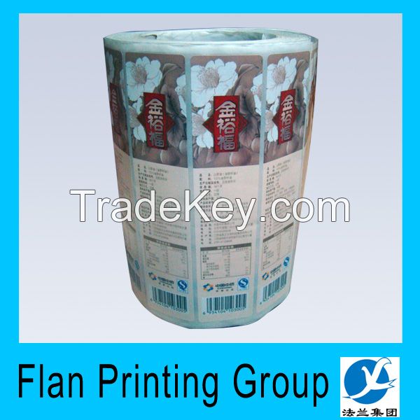 Cheap high quality discount box Roll label/sticker