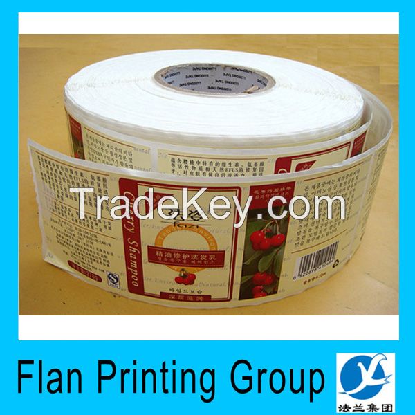 Wholesale cheap custom waterproof roll /sticker