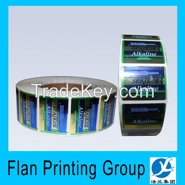 Wholesale cheap custom waterproof roll /sticker