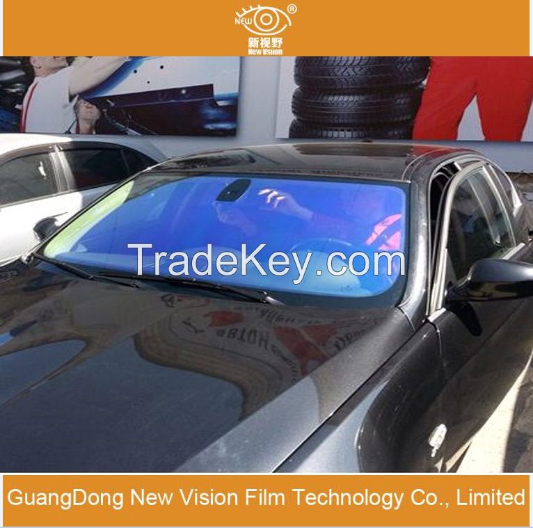 high quality solar control window films chameleon glass window wrap film
