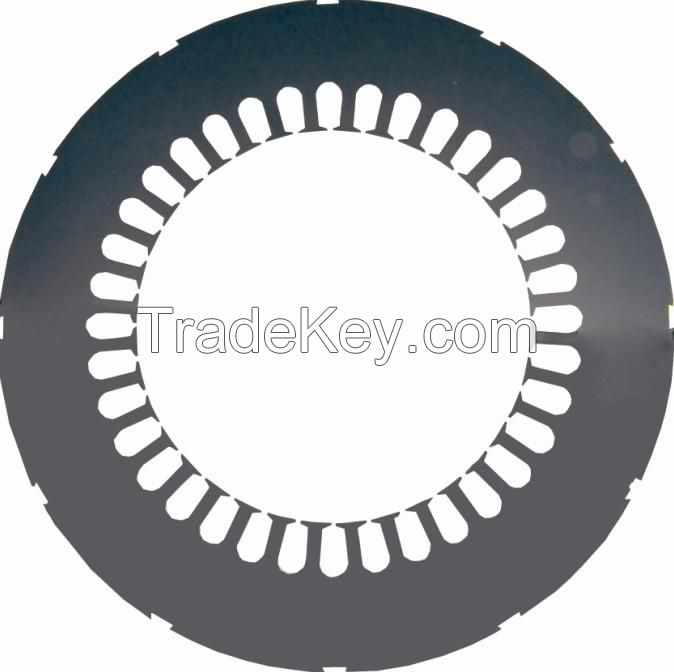 Stator and rotor lamination for explosion-proof motor