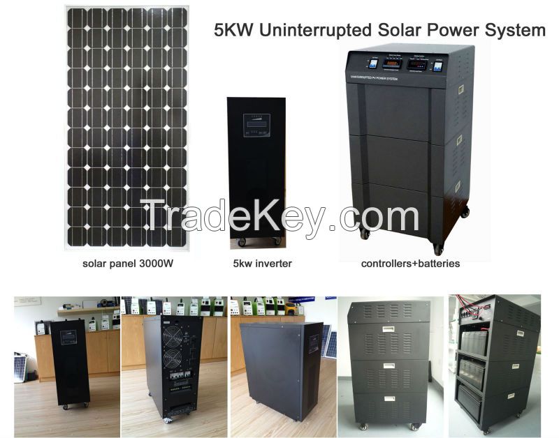 2015 Hot Sell 5KW off-grid Solar Energy System;Solar Power Generator