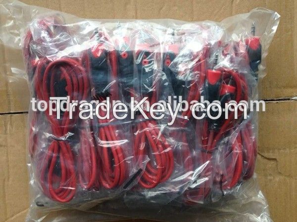 3.5mm stereo to 3.5mm stereo cable with fish-eyes