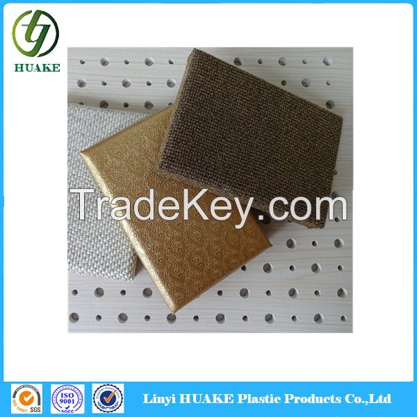 Hot sale linyi huake brand acoustic ceiling tiles