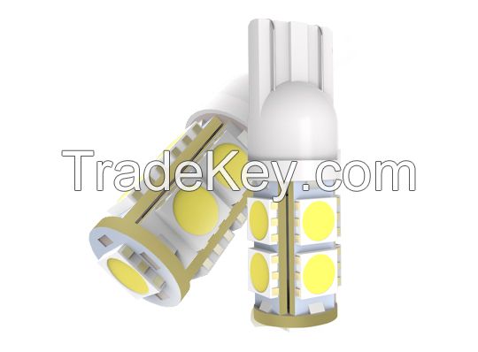 T10 LED car light bulbs W5W 5050SMD*9PCS