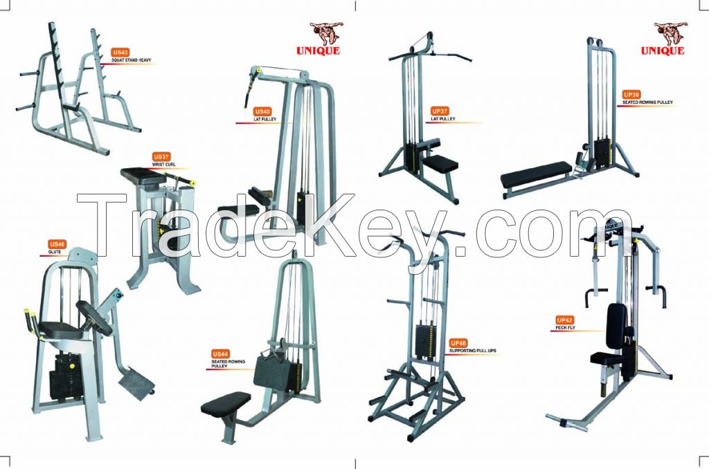 GYM AND FITNESS EQUIPMENTS