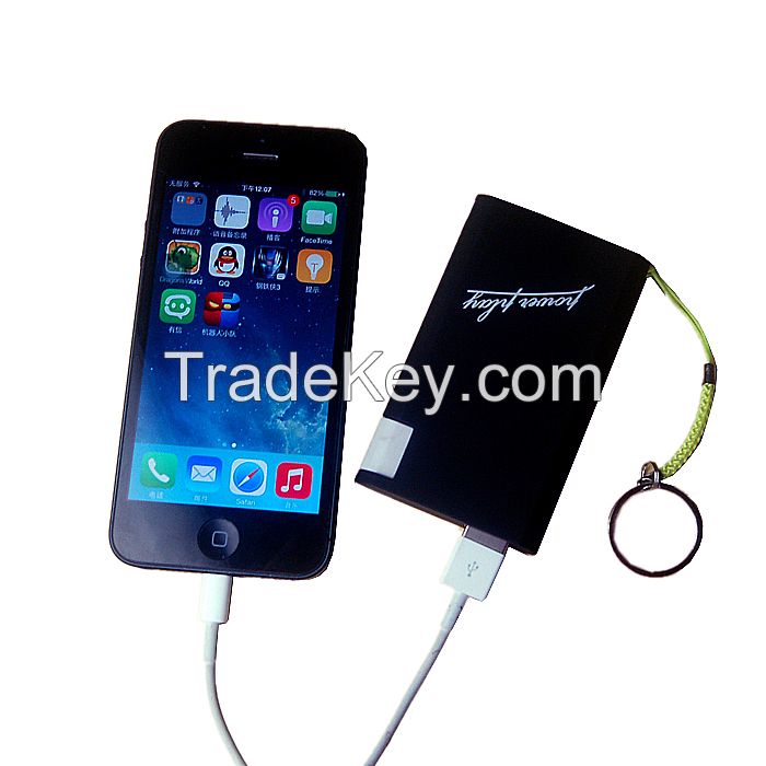 2014 mobile phone universal usb fashionalbe lighter design 2400mah power bank