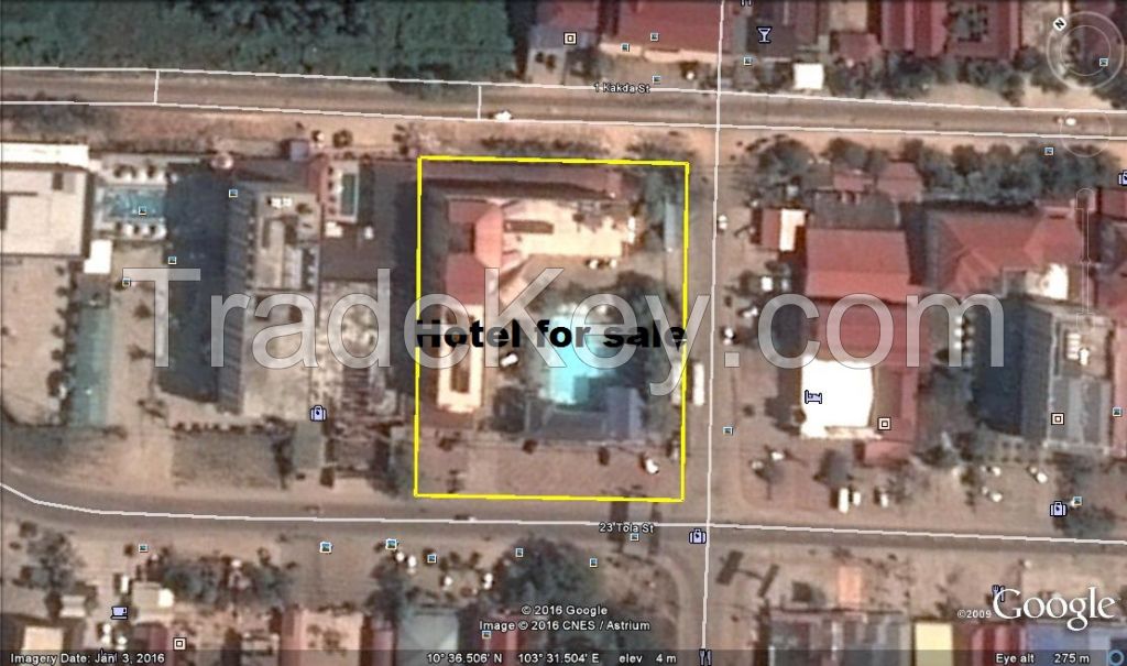 Hotel for sale in Cambodia