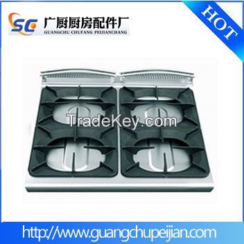 stainless steel cooktops/top panel/top cover/faceplate for Western-style combination oven(800*700mm)