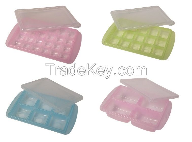 RRe Ice cube tray with lid