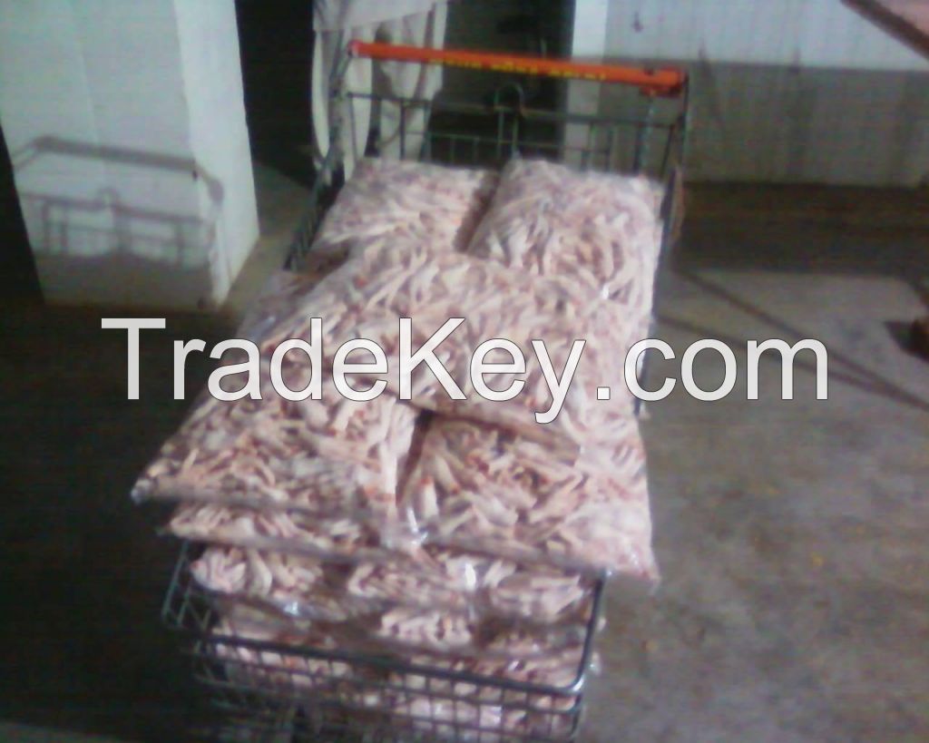 Frozen processed chicken feet,paws,wings,leg quarter,whole and others 