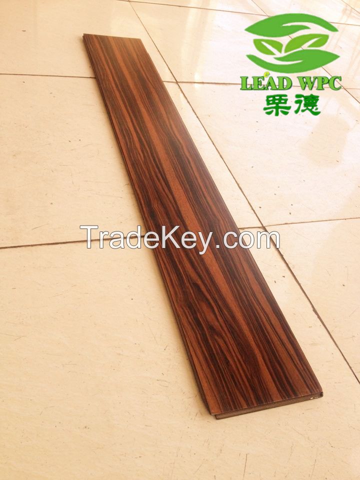 Only China Manufacturer of WPC Indoor Flooring with Environment UV roller coating