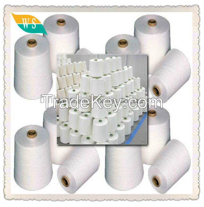 100% polyester ring spun close virgin yarn textile for kumar shirts 