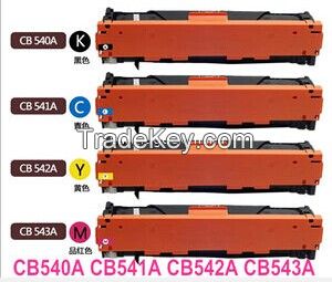 Compatible Toner Cartridges(CB540A series) for HP Color Laserjet CP1215/CP1515N/CP1518NI