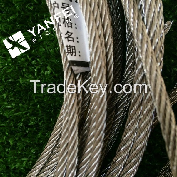 Stainless Steel 304/316 Steel Wire Rope For Crane