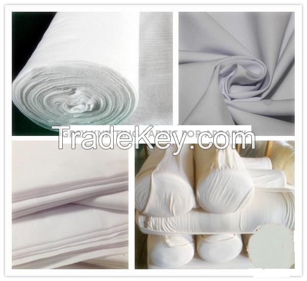 cotton, polyester, rayon, viscose, spandex, interlock, jersey