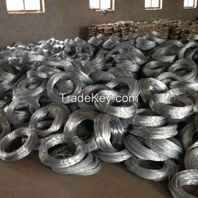 Anping factory direct offer redrawing galvanized iron wire(BWG8-23)