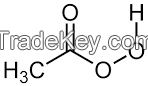 Stabilized peracetic acid