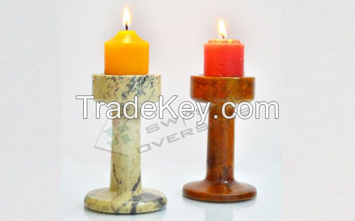 Stone Candle Holder