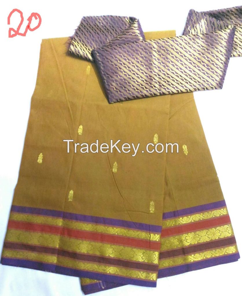 Chettinadu cotton sarees