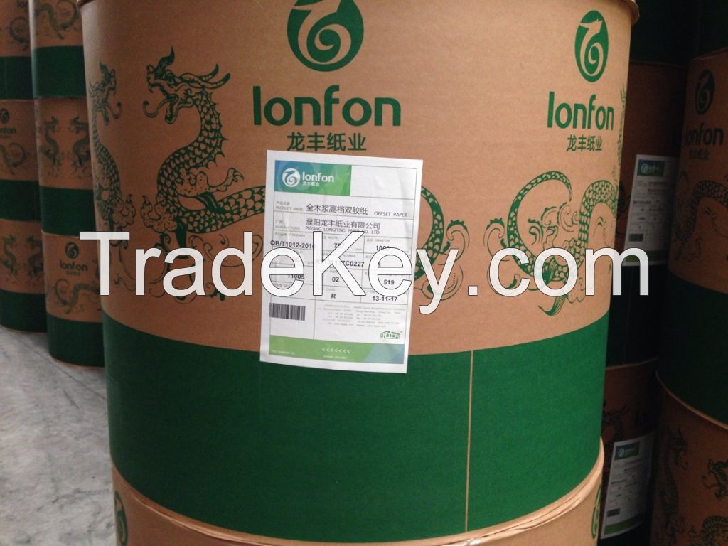 OFFSET PAPER; COATED PAPER