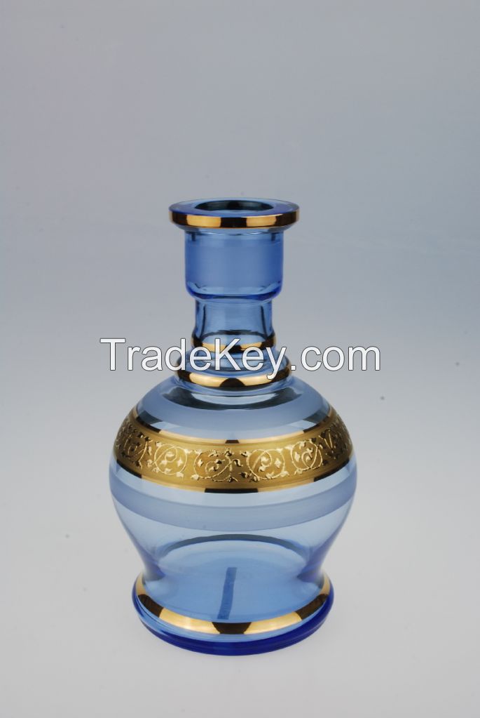 Bohemian Hookah Glass Vase