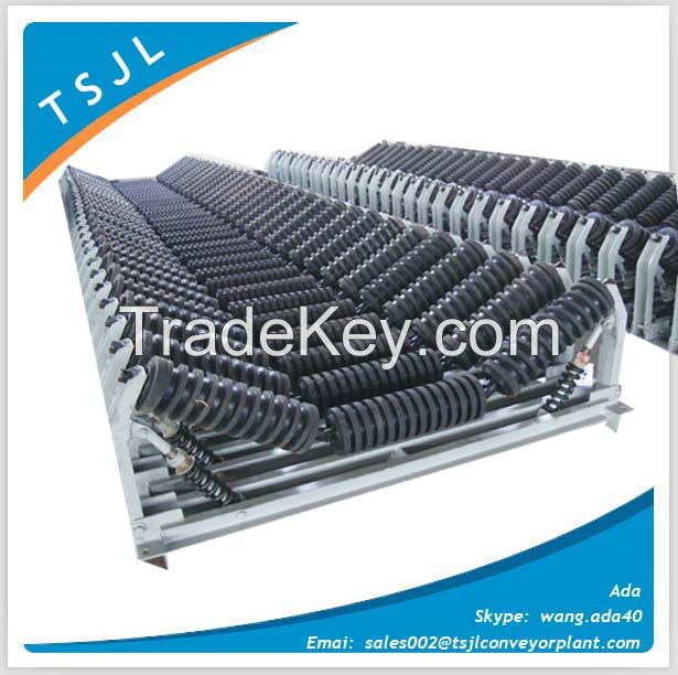 Conveyor impact belt roller