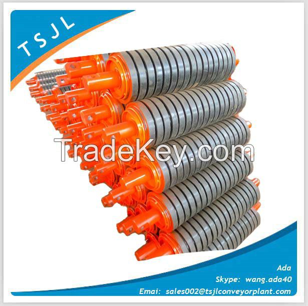 rubber disc conveyor impact roller/idler