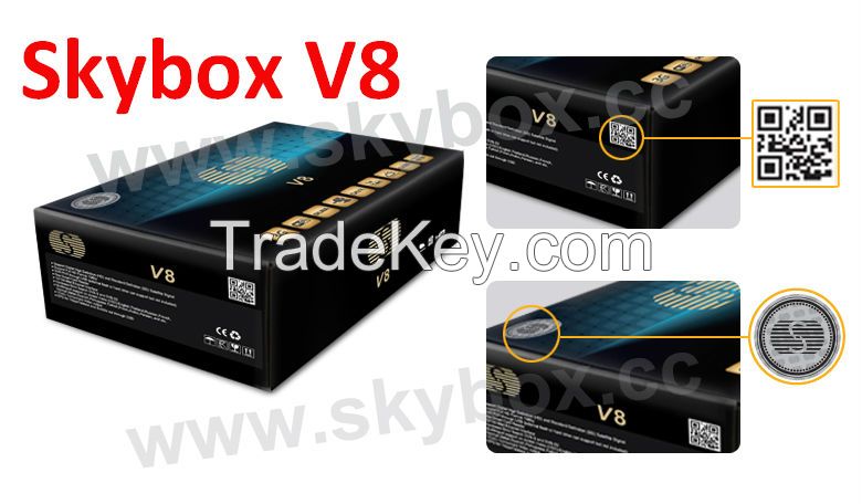 Original Skybox V8 1080p Full HD Digital Satellite Receiver