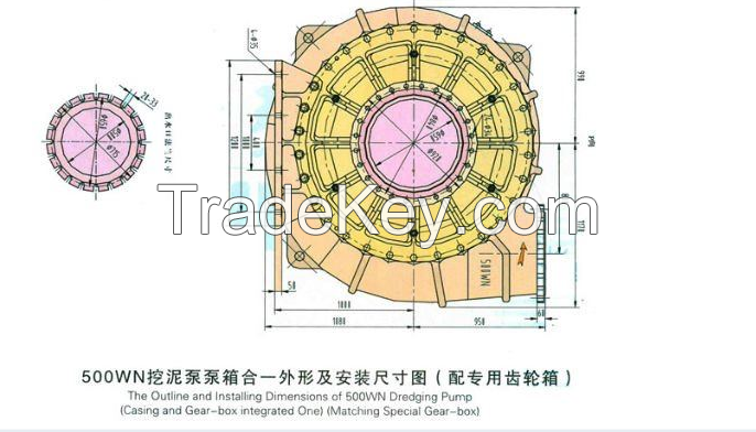 horizontal centrifugal heavy slurry pump