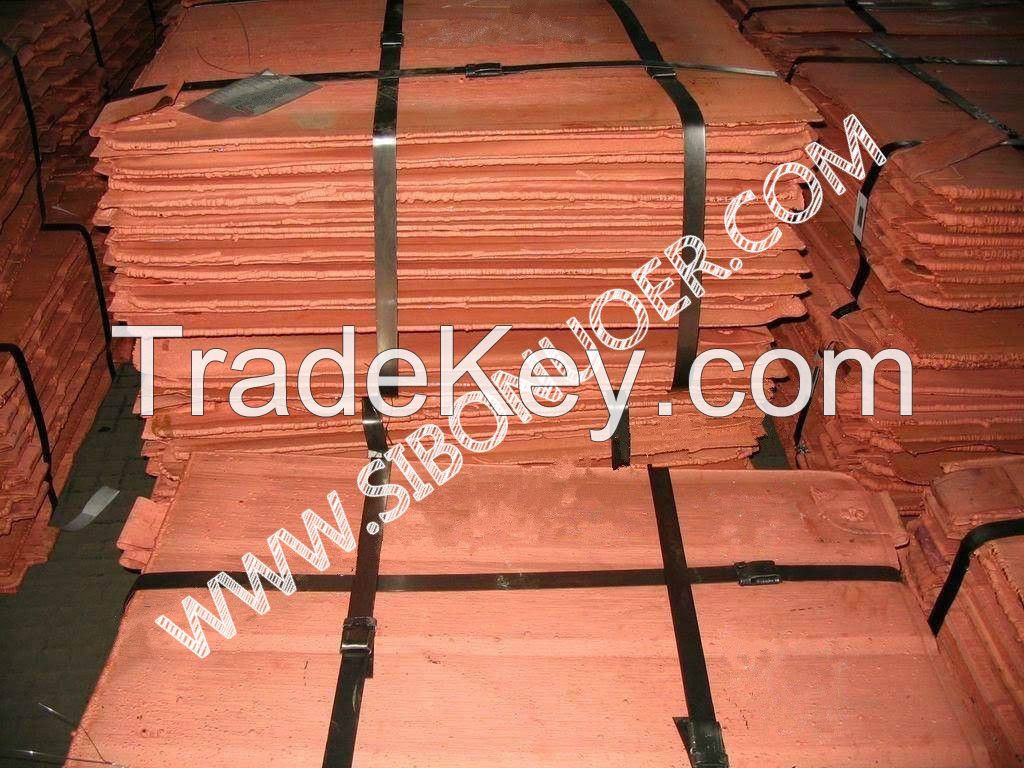 Copper cathode 99.99%