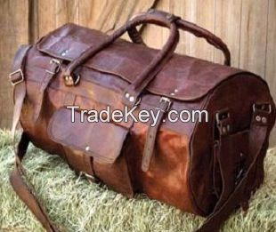 Leather Duffle Bag