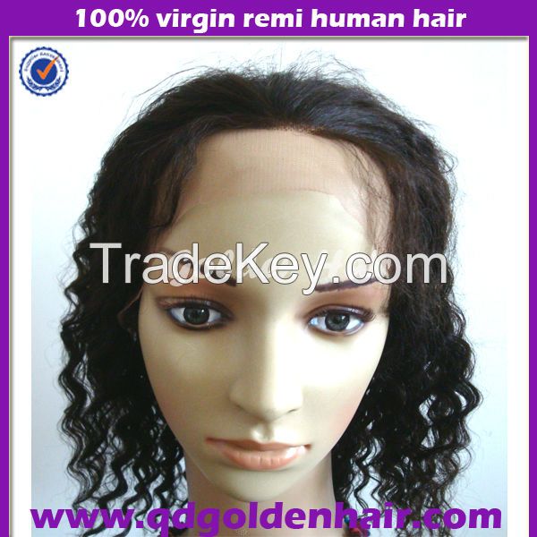 Golden Hair High Quality Virgin Remy Brazilian Full Lace Wig