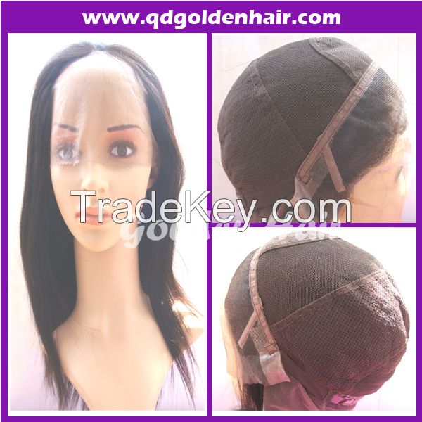 5A High Quality Virgin Remy 100 Percent Human Hair Wigs For Sale