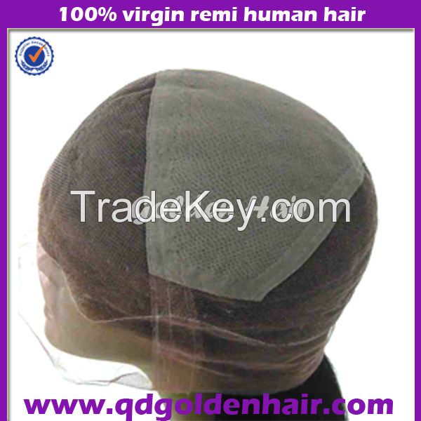 Golden Hair High Quality Virgin Remy Full Lace Brazilian Human Hair Wig