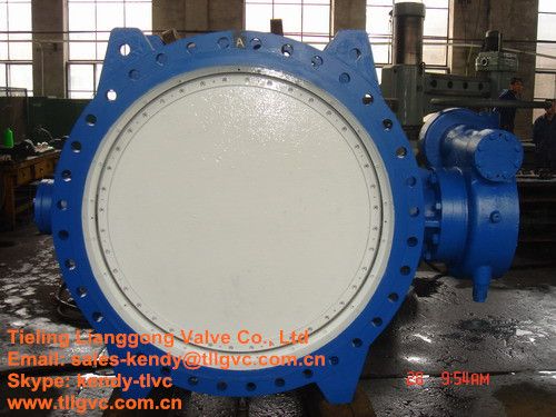 BS CAST IRON BUTTERFLY VALVE