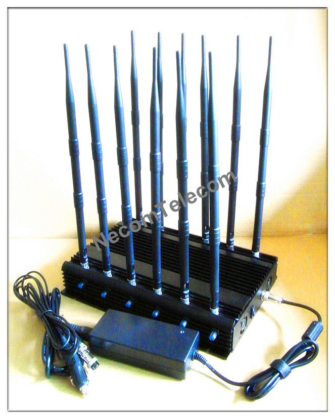 CPJB12 12 antennas cellular-wifi-gps-lojack-433-315mhz all in one jamm