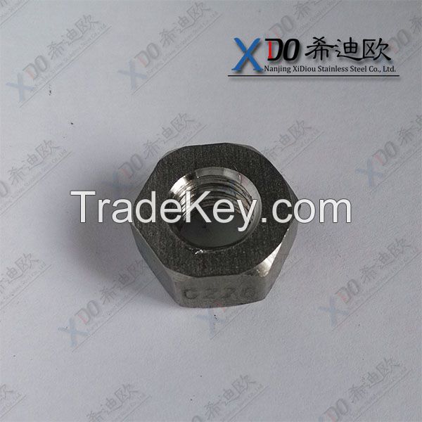 2507 Chinese manufacturer stainless steel hex nut M10-M36 in stock